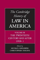 Book Cover for The Cambridge History of Law in America by Michael (Indiana University) Grossberg