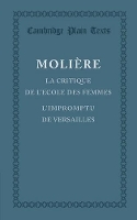 Book Cover for La critique de l'école des femmes by Molière