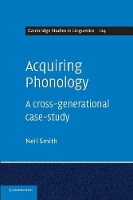 Book Cover for Acquiring Phonology by Neil University College London Smith