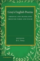 Book Cover for Gray's English Poems by Thomas Gray