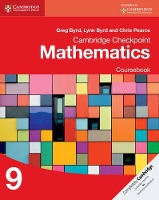 Book Cover for Cambridge Checkpoint Mathematics Coursebook 9 by Greg Byrd, Lynn Byrd, Chris Pearce