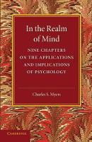 Book Cover for In the Realm of Mind by Charles S. Myers