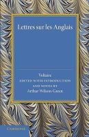 Book Cover for Lettres sur les Anglais by Voltaire