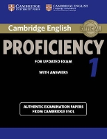 Book Cover for Cambridge English Proficiency 1 for Updated Exam Student's Book with Answers by Cambridge ESOL