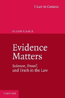 Book Cover for Evidence Matters by Susan University of Miami Haack