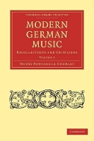 Book Cover for Modern German Music by Henry Fothergill Chorley