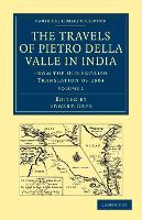 Book Cover for Travels of Pietro della Valle in India by Pietro Della Valle
