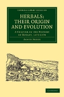 Book Cover for Herbals: Their Origin and Evolution by Agnes Arber