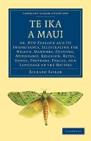 Book Cover for Te Ika a Maui by Richard Taylor