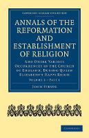 Book Cover for Annals of the Reformation and Establishment of Religion by John Strype
