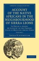 Book Cover for Account of the Native Africans in the Neighbourhood of Sierra Leone by Thomas Winterbottom