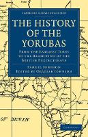 Book Cover for The History of the Yorubas by Samuel Johnson