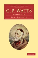 Book Cover for G. F. Watts by Emilie Barrington
