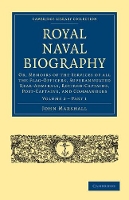 Book Cover for Royal Naval Biography by John Marshall