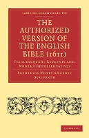 Book Cover for The Authorized Version of the English Bible (1611) by Frederick Henry Ambrose Scrivener