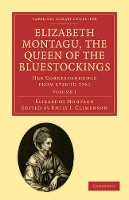 Book Cover for Elizabeth Montagu, the Queen of the Bluestockings by Elizabeth Montagu