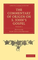 Book Cover for The Commentary of Origen on S. John's Gospel by Origen