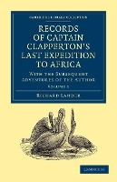 Book Cover for Records of Captain Clapperton's Last Expedition to Africa by Richard Lander