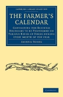 Book Cover for The Farmer's Calendar by Arthur Young