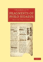 Book Cover for Fragments of Philo Judaeus by J. Rendel Harris