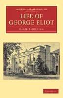 Book Cover for Life of George Eliot by Oscar Browning