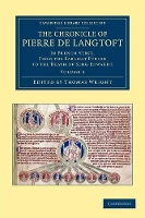 Book Cover for The Chronicle of Pierre de Langtoft by Pierre de Langtoft