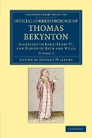 Book Cover for Official Correspondence of Thomas Bekynton by Thomas Beckington