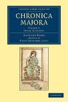 Book Cover for Chronica majora by Matthew Paris