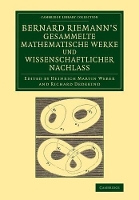 Book Cover for Bernard Riemann's gesammelte mathematische Werke und wissenschaftlicher Nachlass by Bernhard Riemann