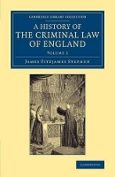 Book Cover for A History of the Criminal Law of England by James Fitzjames Stephen