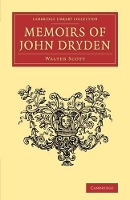 Book Cover for Memoirs of John Dryden by Walter Scott