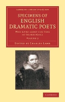 Book Cover for Specimens of English Dramatic Poets by Charles Lamb