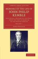 Book Cover for Memoirs of the Life of John Philip Kemble, Esq.: Volume 1 by James Boaden