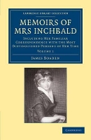 Book Cover for Memoirs of Mrs Inchbald: Volume 1 by James Boaden