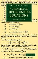 Book Cover for A Treatise on Differential Equations by George Boole