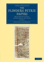 Book Cover for The Flinders Petrie Papyri by John Pentland Mahaffy