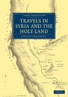 Book Cover for Travels in Syria and the Holy Land by John Lewis Burckhardt