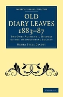 Book Cover for Old Diary Leaves 1883–7 by Henry Steel Olcott