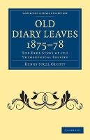 Book Cover for Old Diary Leaves 1875–8 by Henry Steel Olcott