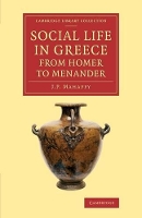 Book Cover for Social Life in Greece from Homer to Menander by John Pentland Mahaffy