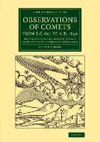 Book Cover for Observations of Comets from BC 611 to AD 1640 by John Williams