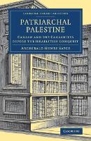 Book Cover for Patriarchal Palestine by Archibald Henry Sayce