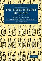 Book Cover for The Early History of Egypt by Samuel Sharpe