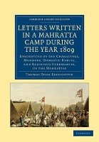 Book Cover for Letters Written in a Mahratta Camp During the Year 1809 by Thomas Duer Broughton