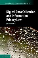 Book Cover for Digital Data Collection and Information Privacy Law by Mark Queensland University of Technology Burdon