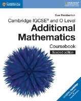 Book Cover for Cambridge IGCSE™ and O Level Additional Mathematics Coursebook by Sue Pemberton