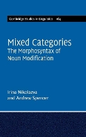 Book Cover for Mixed Categories by Irina School of Oriental and African Studies, University of London Nikolaeva, Andrew University of Essex Spencer