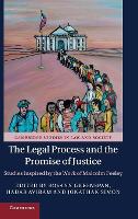 Book Cover for The Legal Process and the Promise of Justice by Rosann University of California, Berkeley Greenspan