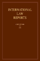 Book Cover for International Law Reports: Volume 175 by Christopher Greenwood