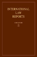 Book Cover for International Law Reports: Volume 177 by Christopher Greenwood